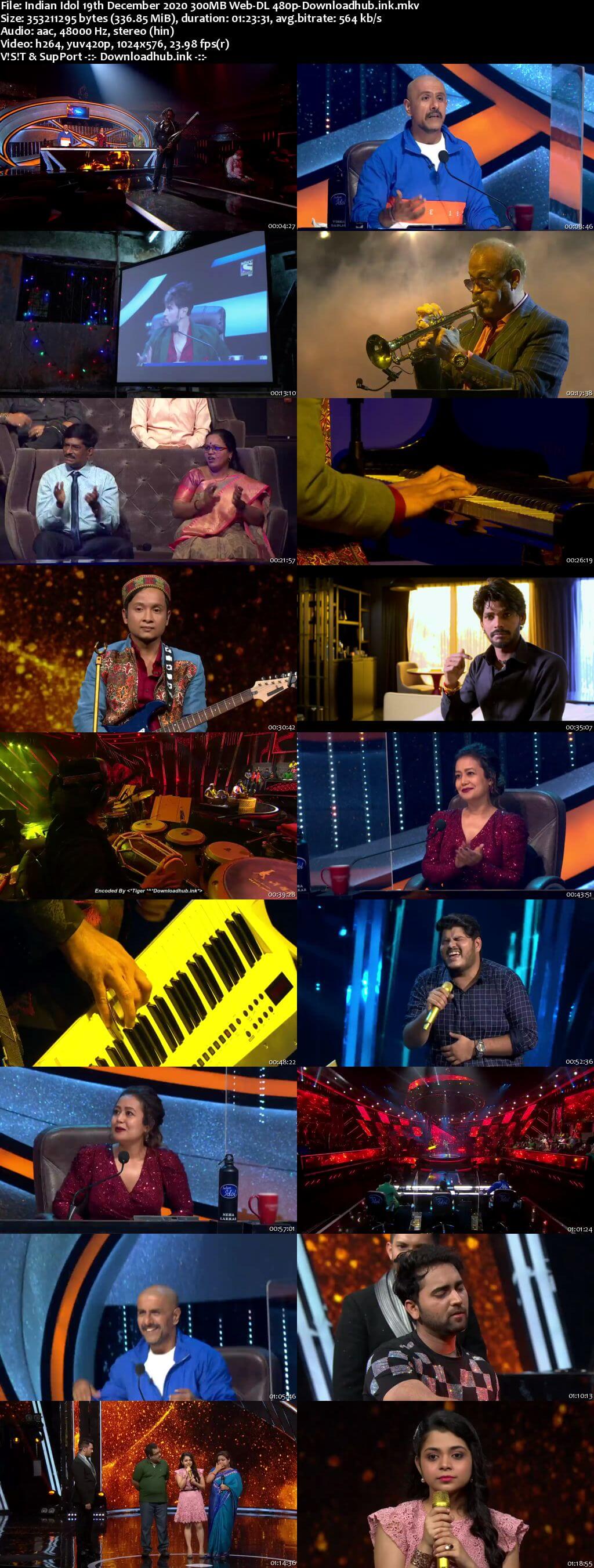 Indian Idol 19 December 2020 Episode 07 Web-DL 480p