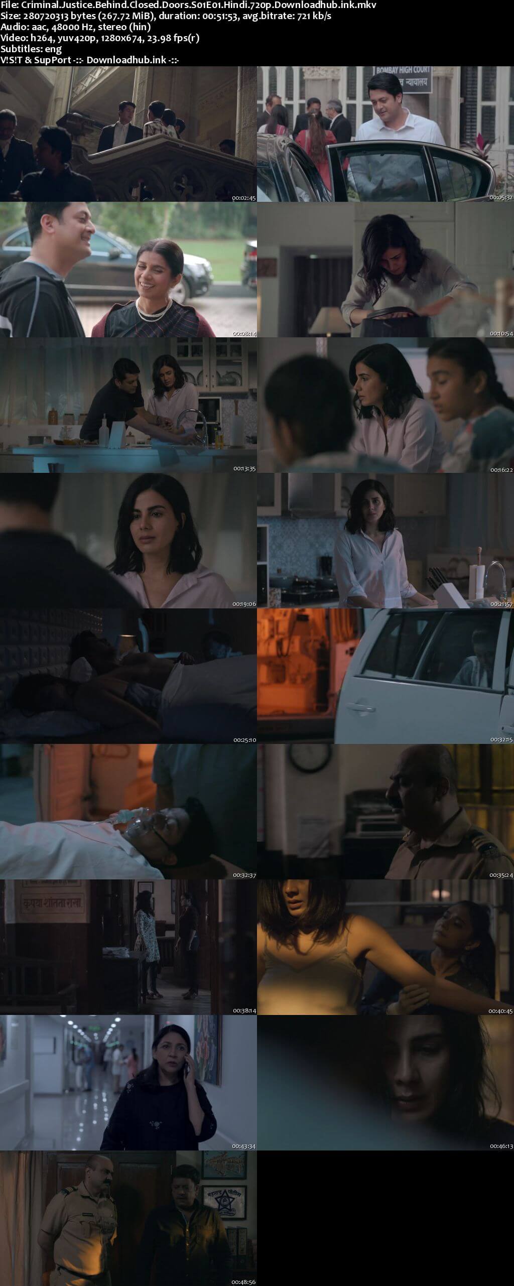 Criminal Justice Behind Closed Doors 2020 Hindi Season 01 Complete 720p HDRip ESubs