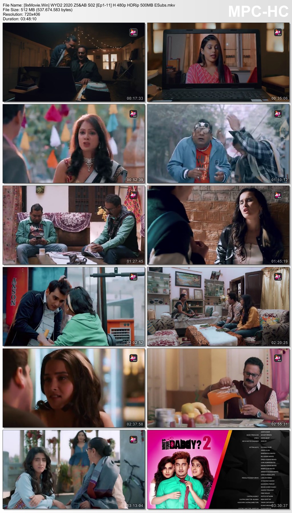 Who's Your Daddy 2 2020 AltBalaji S02 Hindi 480p HDRip x264 500MB ESubs