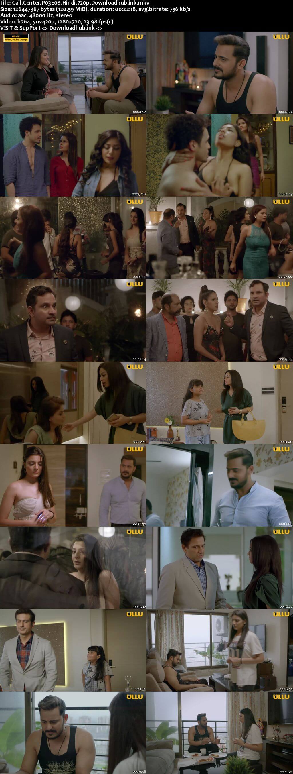 Call Center 2020 Hindi Part 3 ULLU WEB Series 720p HDRip x264