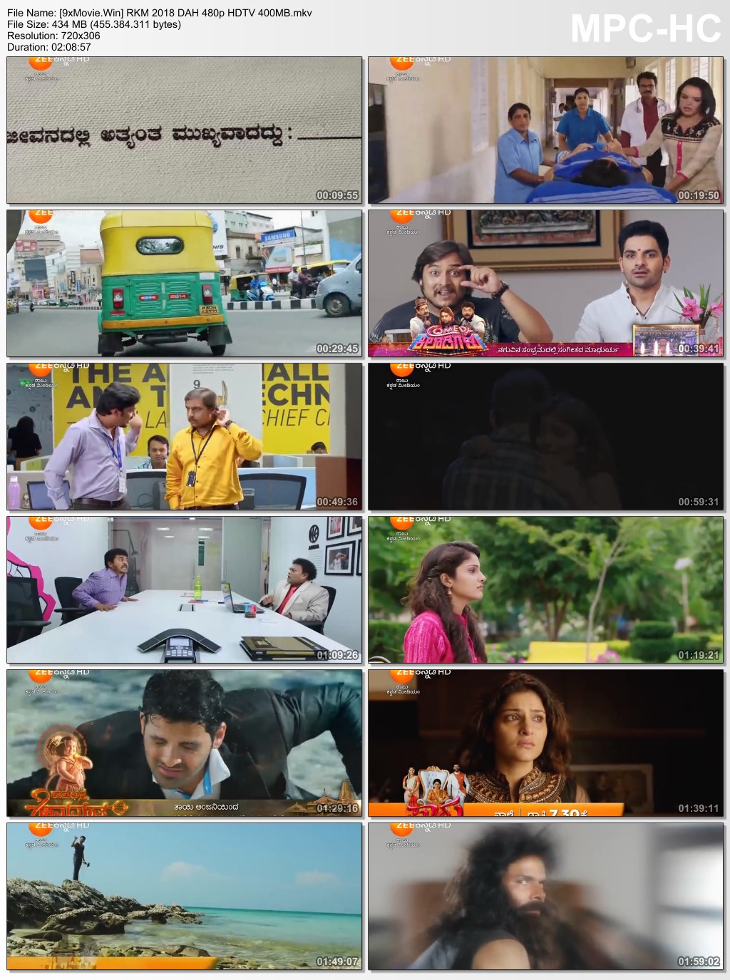 Raju Kannada Medium 2018 Dual Audio Hindi 480p HDTV x264 400MB