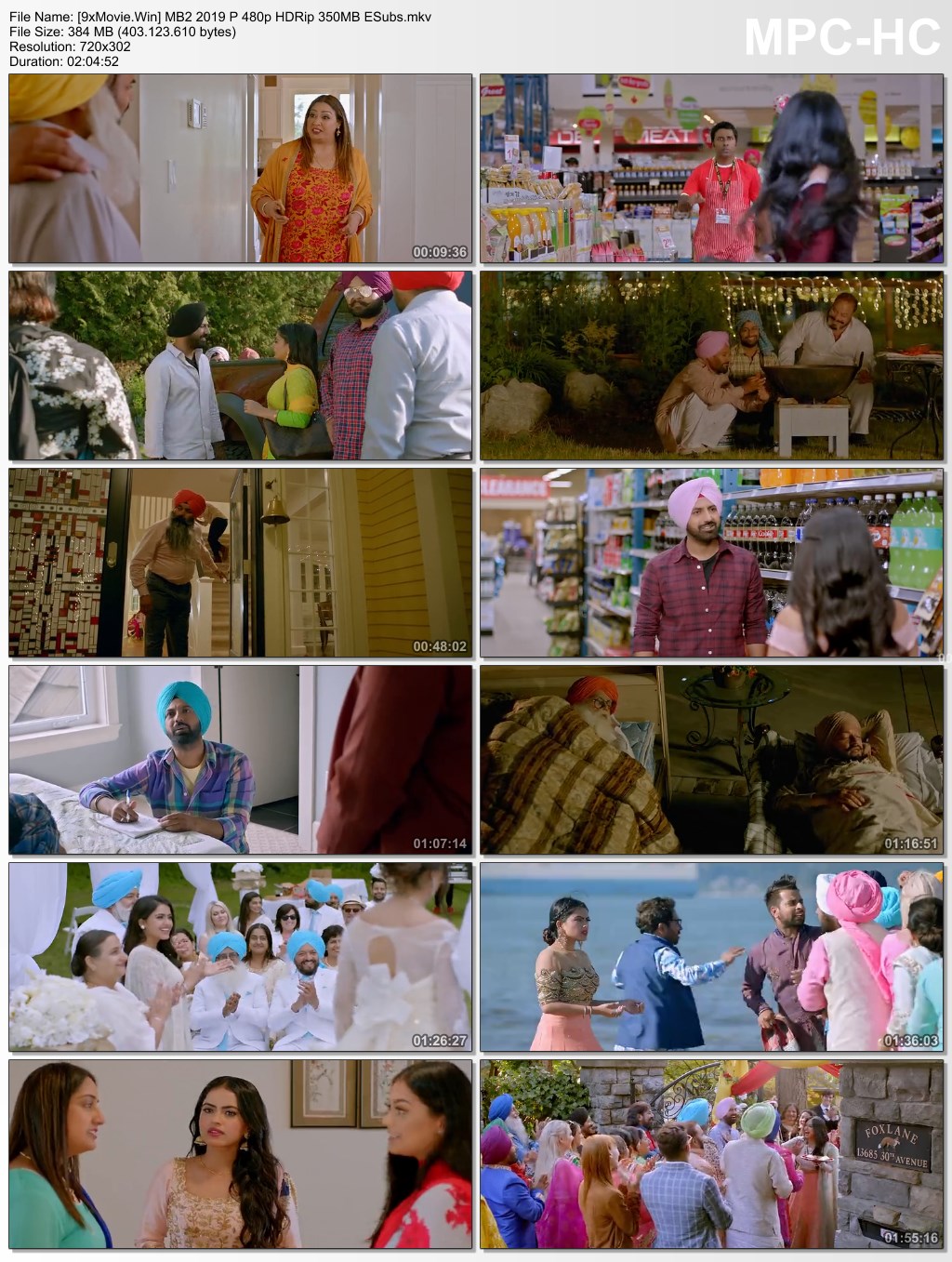 Manje Bistre 2 2019 Punjabi 480p HDRip x264 350MB ESubs