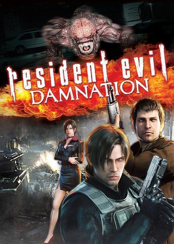 Resident Evil Damnation 2012 Dual Audio Hindi 480p BluRay x264 300MB ESubs