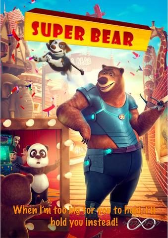 Super Bear 2019 Dual Audio Hindi 480p WEB-DL x264 300MB ESubs