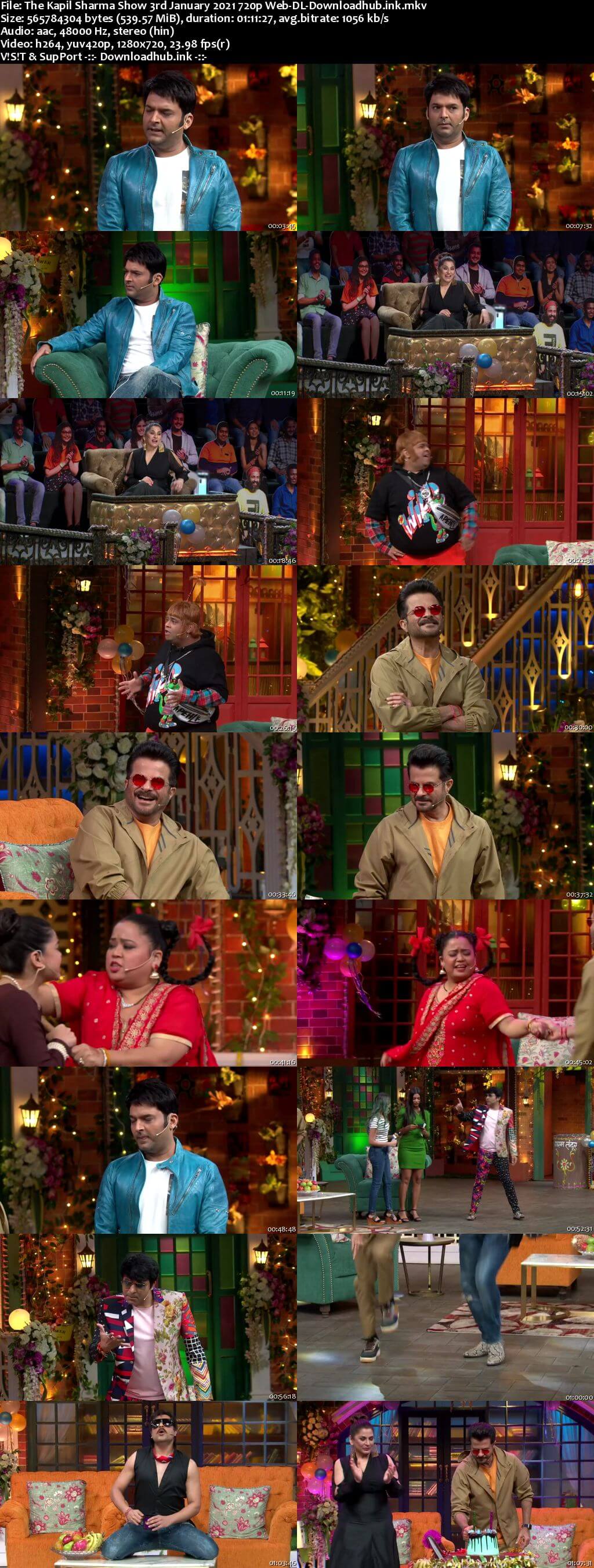 The Kapil Sharma Show 03 January 2021 Episode 172 Web-DL 720p 480p