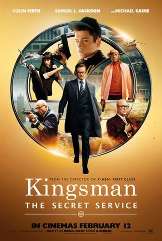 Kingsman The Secret Service 2014 Dual Audio Hindi 480p BluRay x264 400MB ESubs