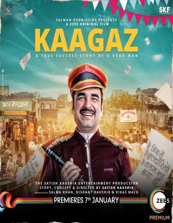 Kaagaz 2021 Full Hindi Movie Download 720p 480p Web-DL HD
