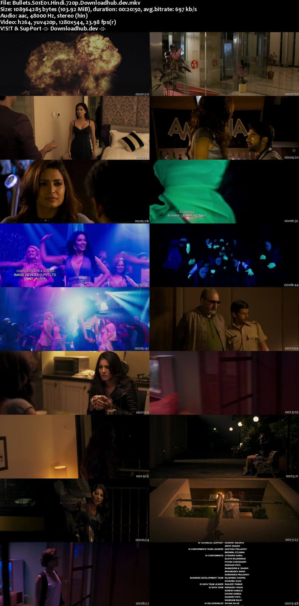 Bullets 2021 Hindi Season 01 Complete 720p HDRip x264