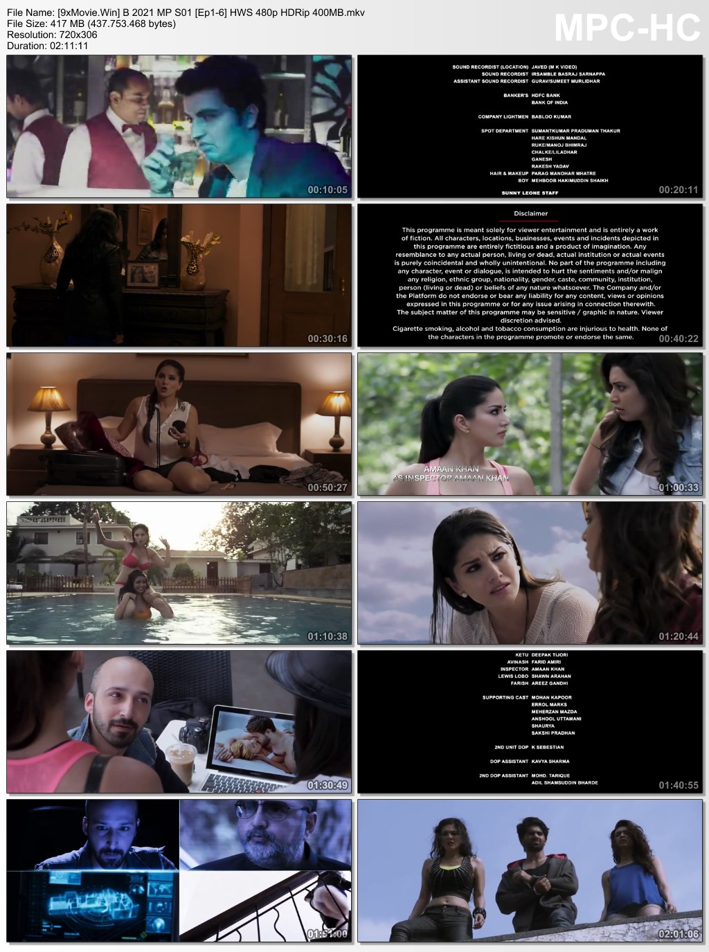 Bullets 2021 MxPlayer Hindi S01 [Ep 1-6] Web Series 480p HDRip x264 400MB