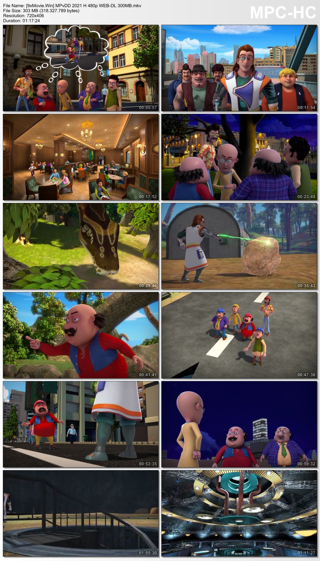 Motu Patlu vs Dr. Destroyer 2021 Hindi 480p WEB-DL x264 300MB