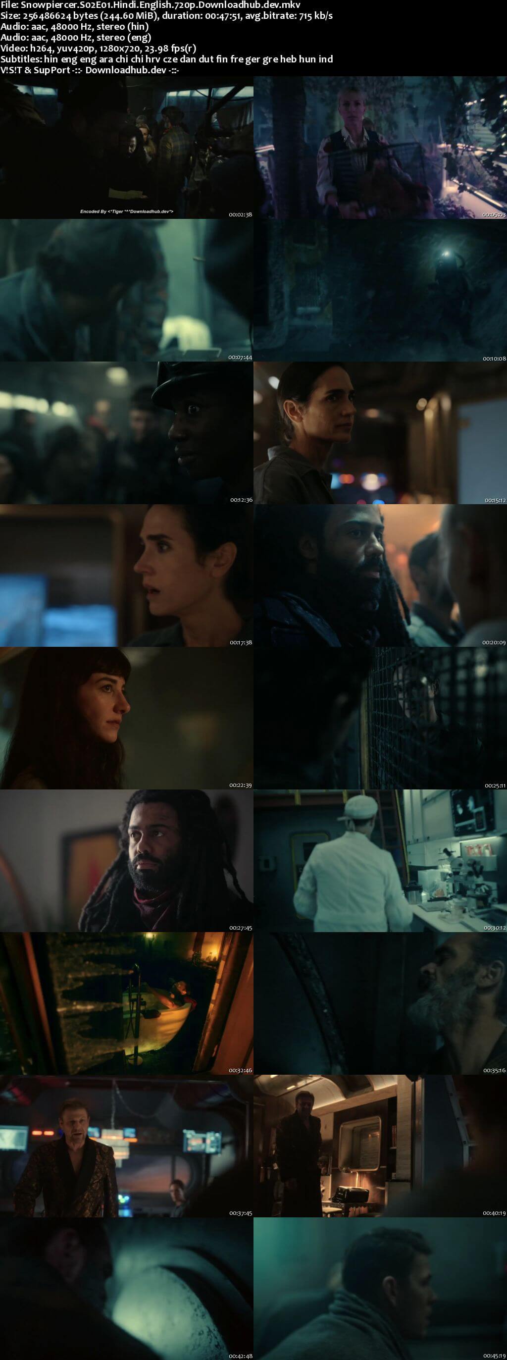 Snowpiercer 2021 S02 Complete Hindi Dual Audio 720p Web-DL MSubs