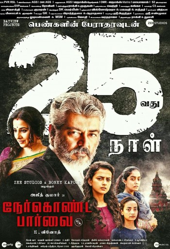 Nerkonda Paarvai 2019 UNCUT Dual Audio Hindi Tamil 720p 480p BRRip