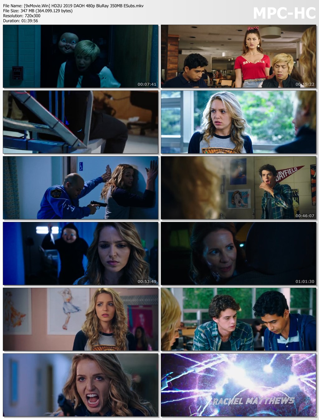 Happy Death Day 2U 2019 Dual Audio ORG Hindi 480p BluRay x264 350MB ESubs