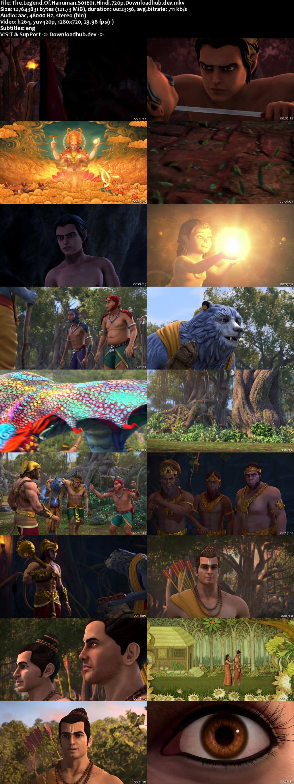 The Legend of Hanuman 2021 Hindi Season 01 Complete 720p HDRip ESubs