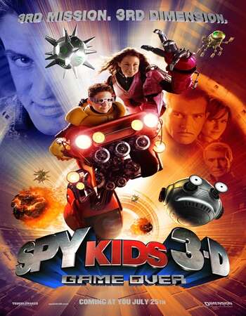 Spy Kids 3 Game Over 2003 Hindi Dual Audio BRRip Full Movie Download