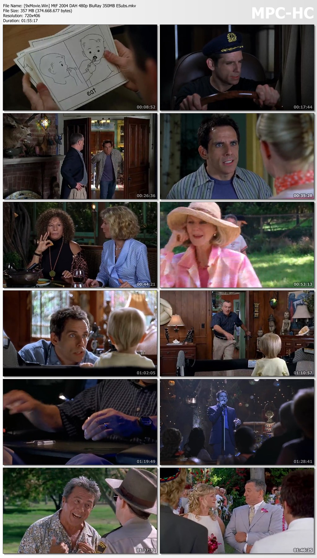 Meet the Fockers 2004 Dual Audio Hindi 480p BluRay x264 350MB ESubs