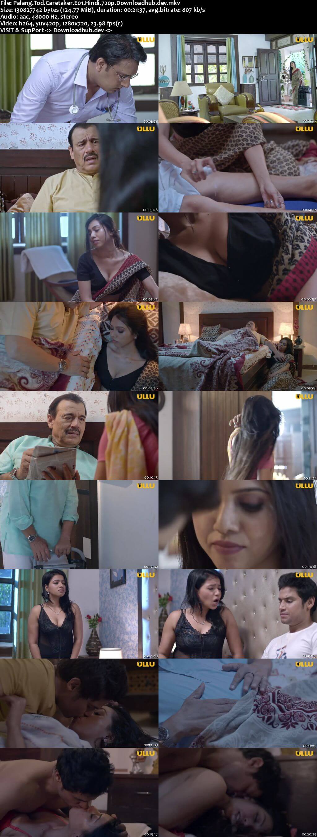 Palang Tod (Caretaker) 2021 Hindi S01 ULLU WEB Series 720p HDRip x264