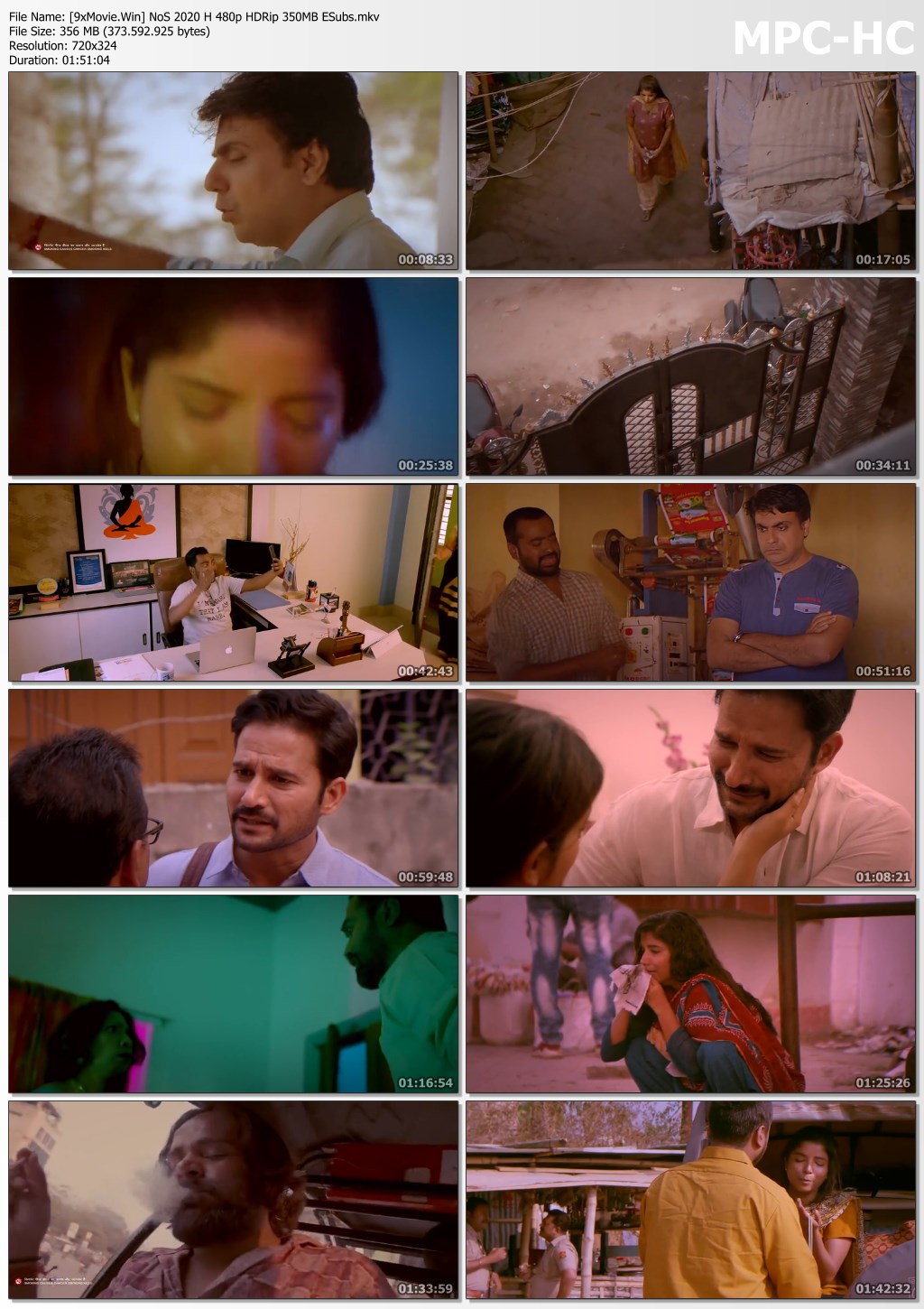 Noise of Silence 2020 Hindi 480p HDRip x264 350MB ESubs