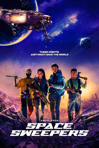 Space Sweepers 2021 Dual Audio ORG Hindi 480p HDRip x264 450MB ESubs