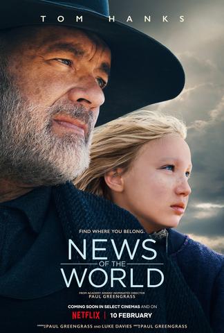 News of the World 2020 Dual Audio ORG Hindi 480p HDRip x264 400MB ESubs