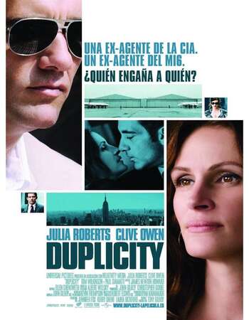 Duplicity 2009 Hindi Dual Audio BRRip Full Movie 480p Download