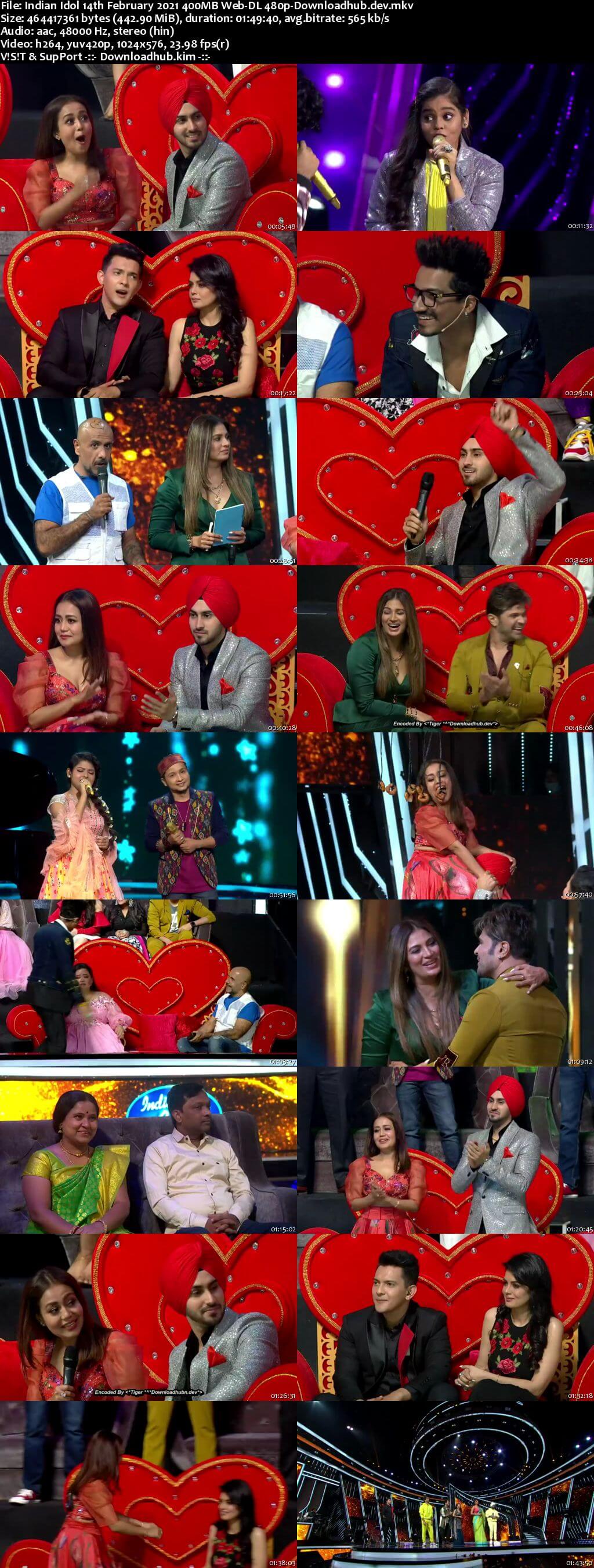 Indian Idol 14 February 2021 Episode 24 Web-DL 480p