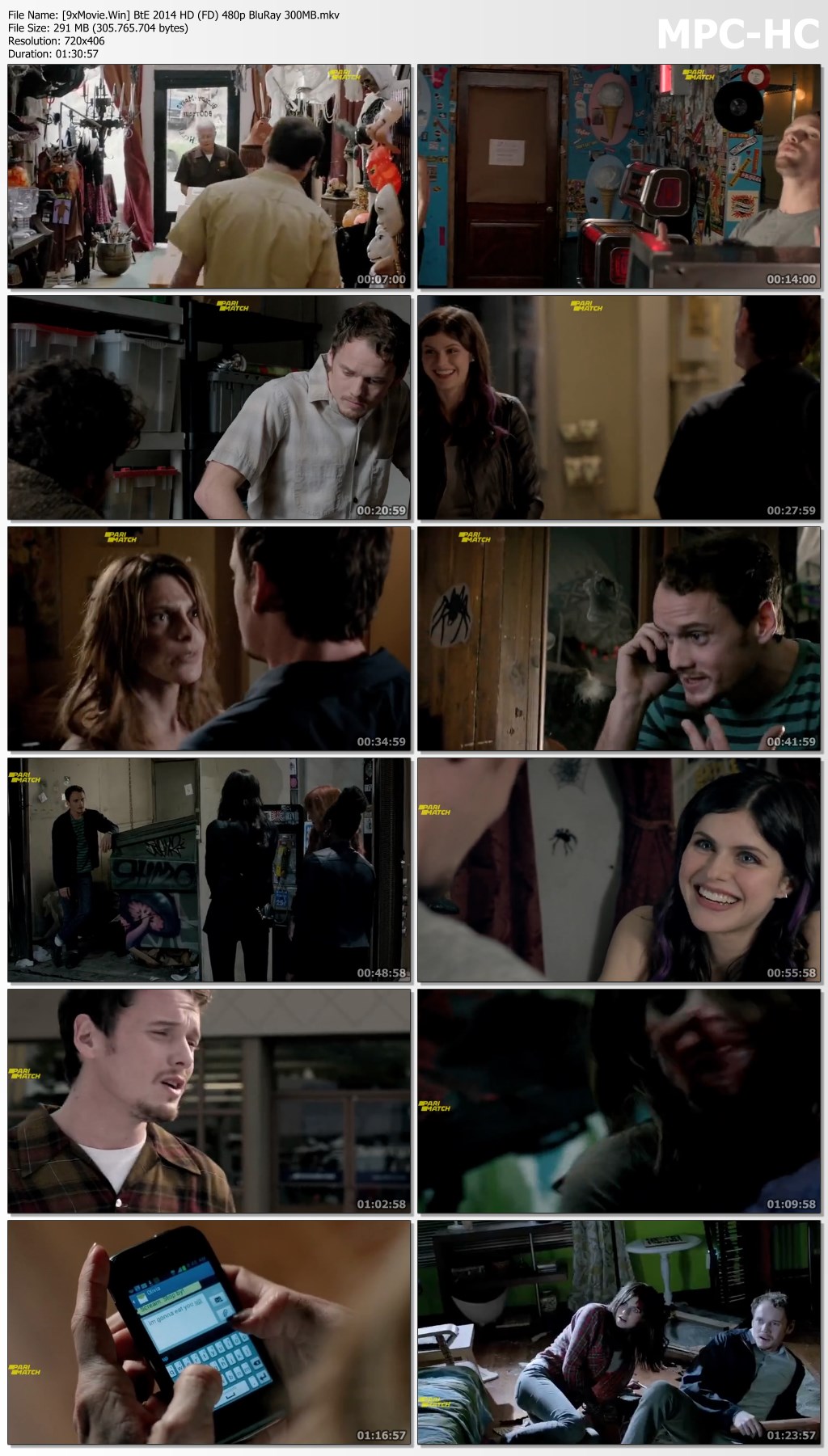 Burying the Ex 2014 Hindi Dubbed (Fan Dub) 480p BluRay x264 300MB