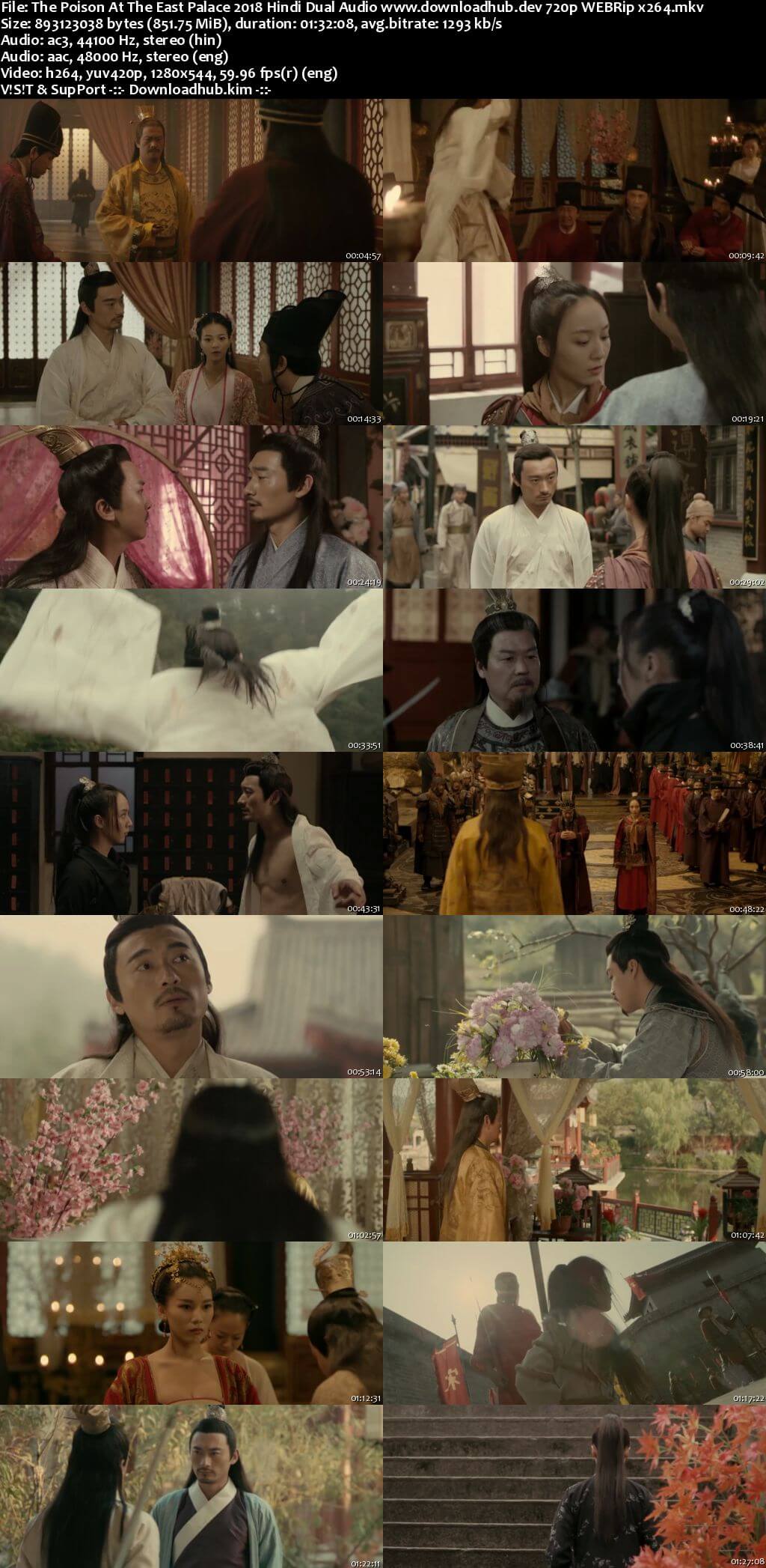 The Poison At The East Palace 2018 Hindi Dual Audio 720p WEBRip x264