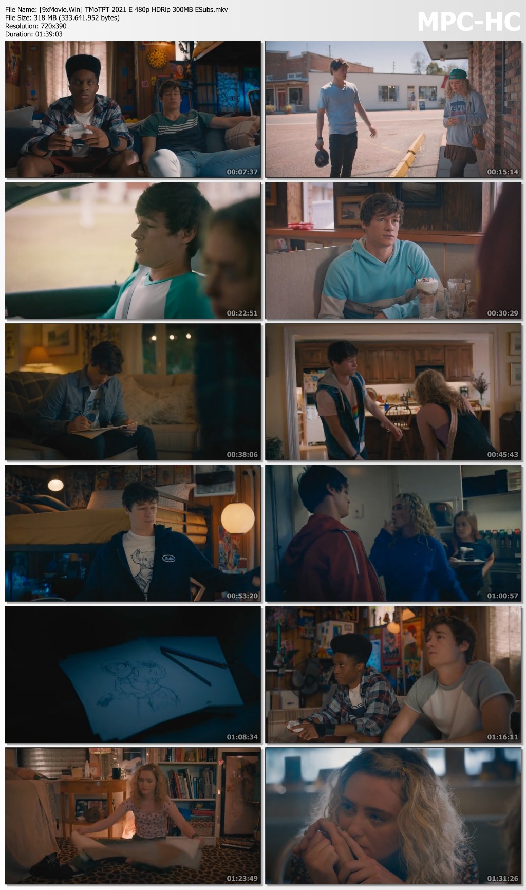 The Map of Tiny Perfect Things 2021 English 480p HDRip x264 300MB ESubs