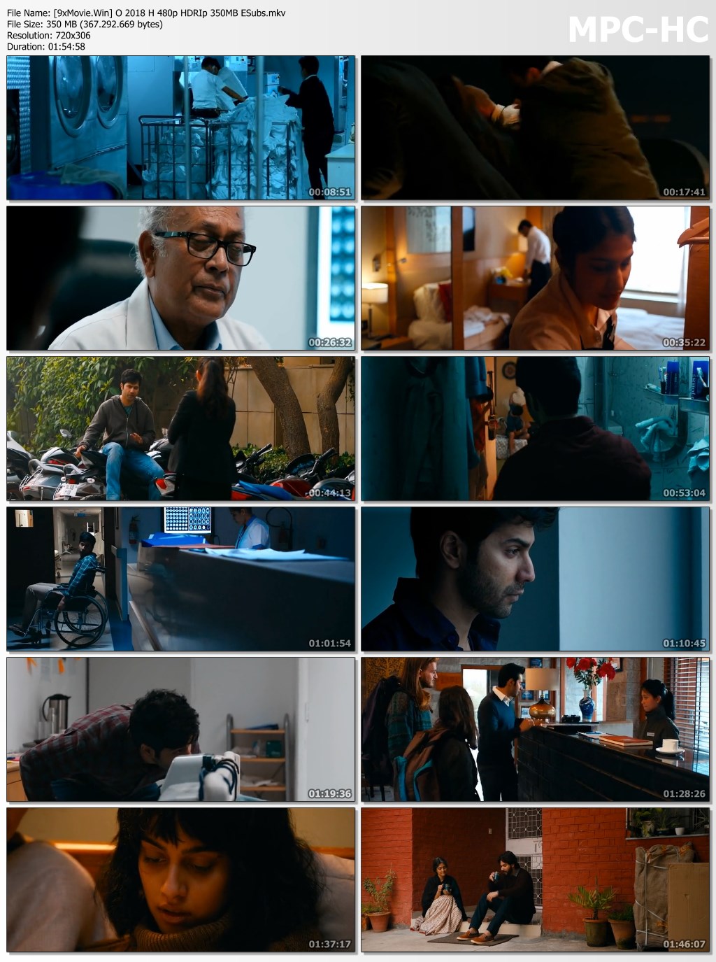 October 2018 Hindi 480p HDRip x264 350MB ESubs