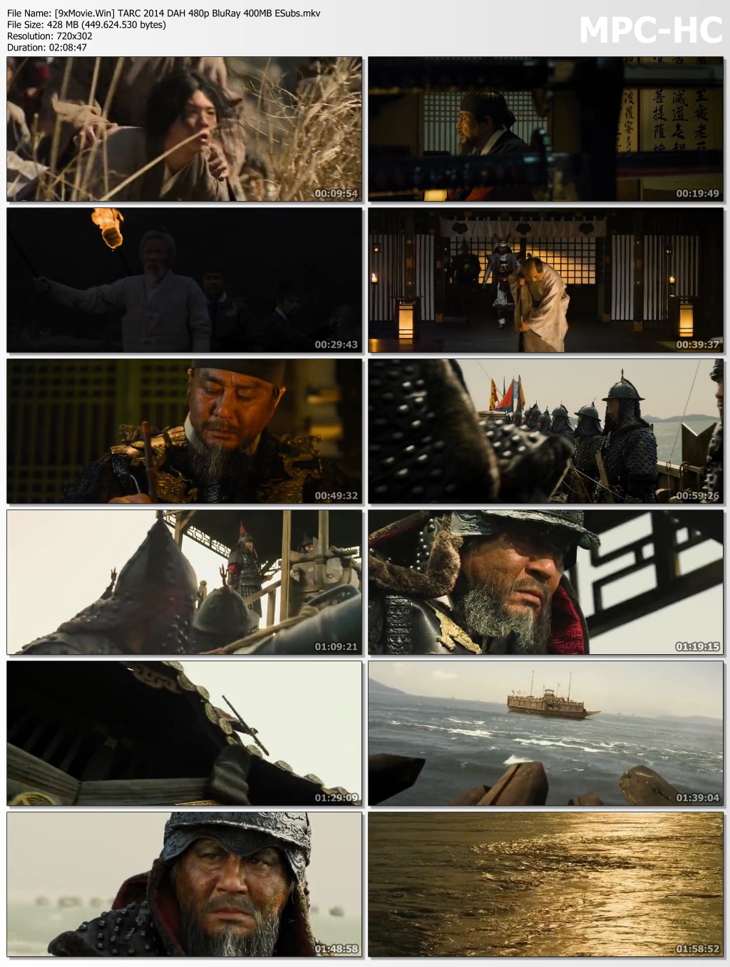 The Admiral Roaring Currents 2014 Dual Audio Hindi 480p BluRay x264 400MB ESubs