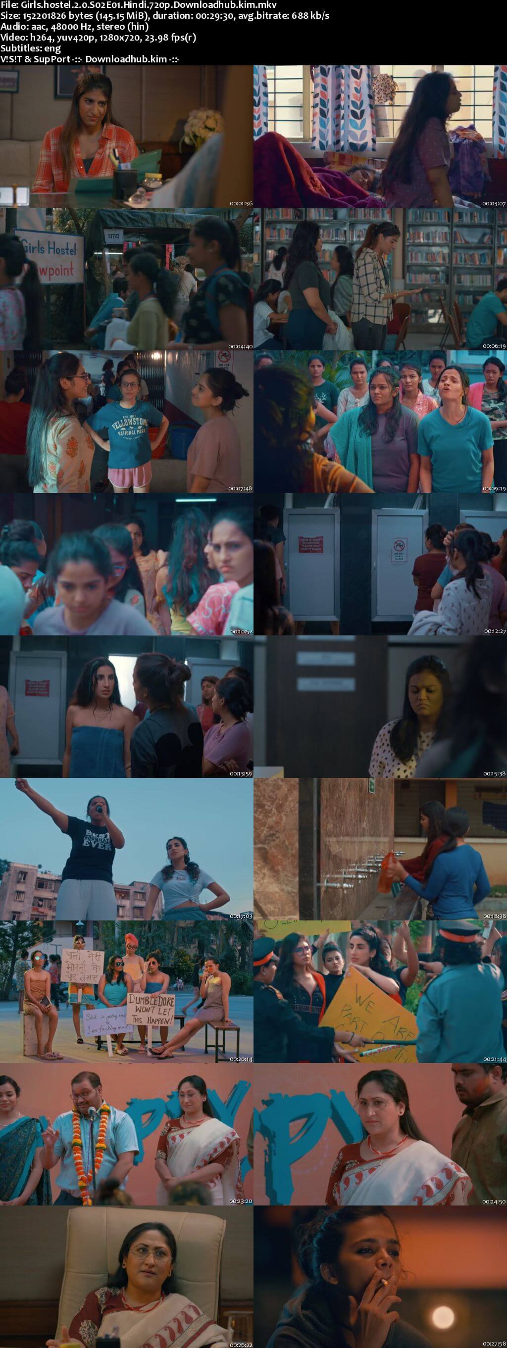 Girls Hostel 2.0 2021 Hindi Season 02 Complete 720p HDRip ESubs