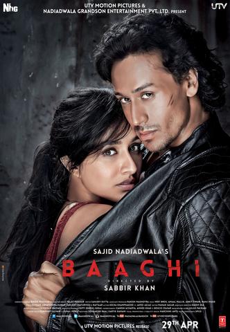 Baaghi 2016 Hindi 480p BluRay x264 400MB ESubs