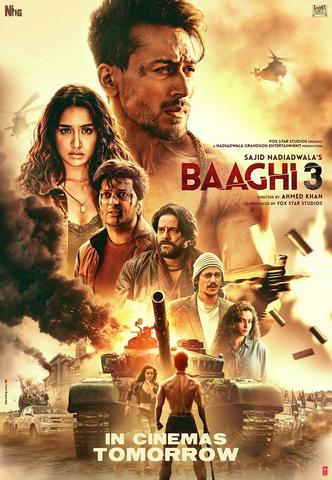 Baaghi 3 2020 Hindi 480p HDRip x264 440MB ESubs