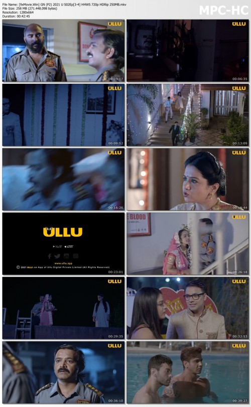 Good Night (Part 2) 2021 Ullu Hindi S02 Hot Web Series 720p HDRip x264 250MB