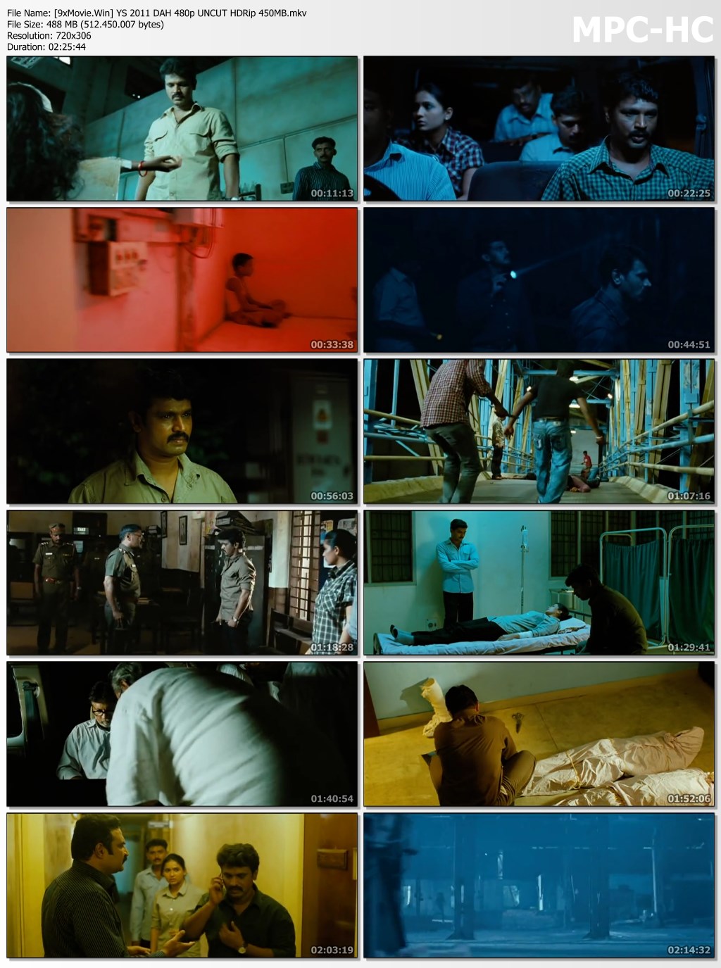 Yutham Sei 2011 Dual Audio Hindi 480p UNCUT HDRip x264 450MB