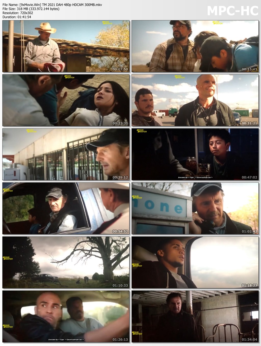 The Marksman 2021 Dual Audio Hindi 480p HDCAM x264 300MB