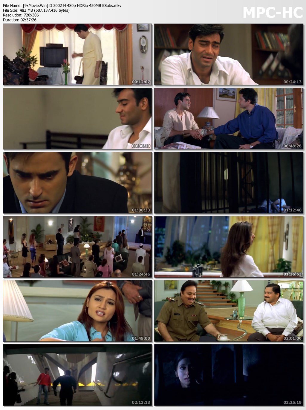 Deewangee 2002 Hindi 480p HDRip x264 450MB ESubs