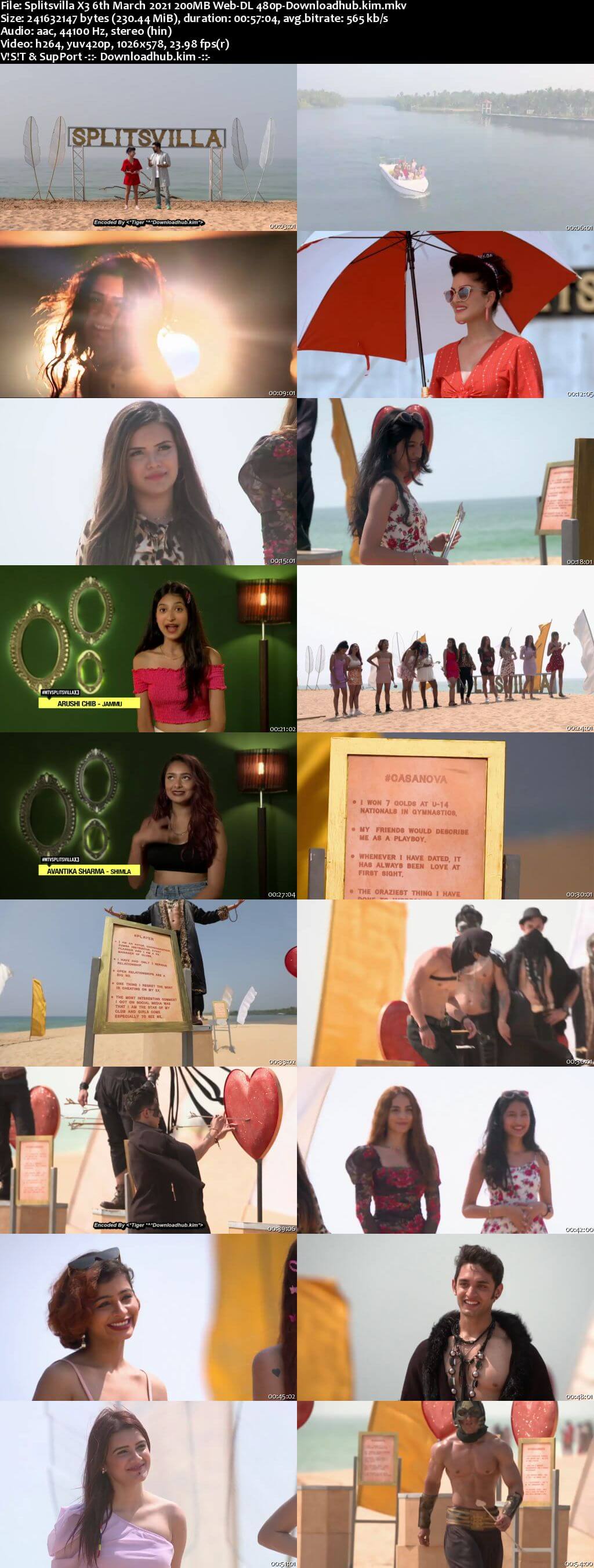 Splitsvilla X3 6th March 2021 200MB Web-DL 480p