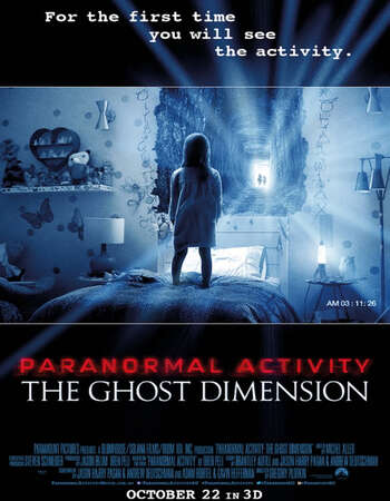 Paranormal Activity The Ghost Dimension 2015 Hindi Dual Audio BRRip Full Movie 480p Download