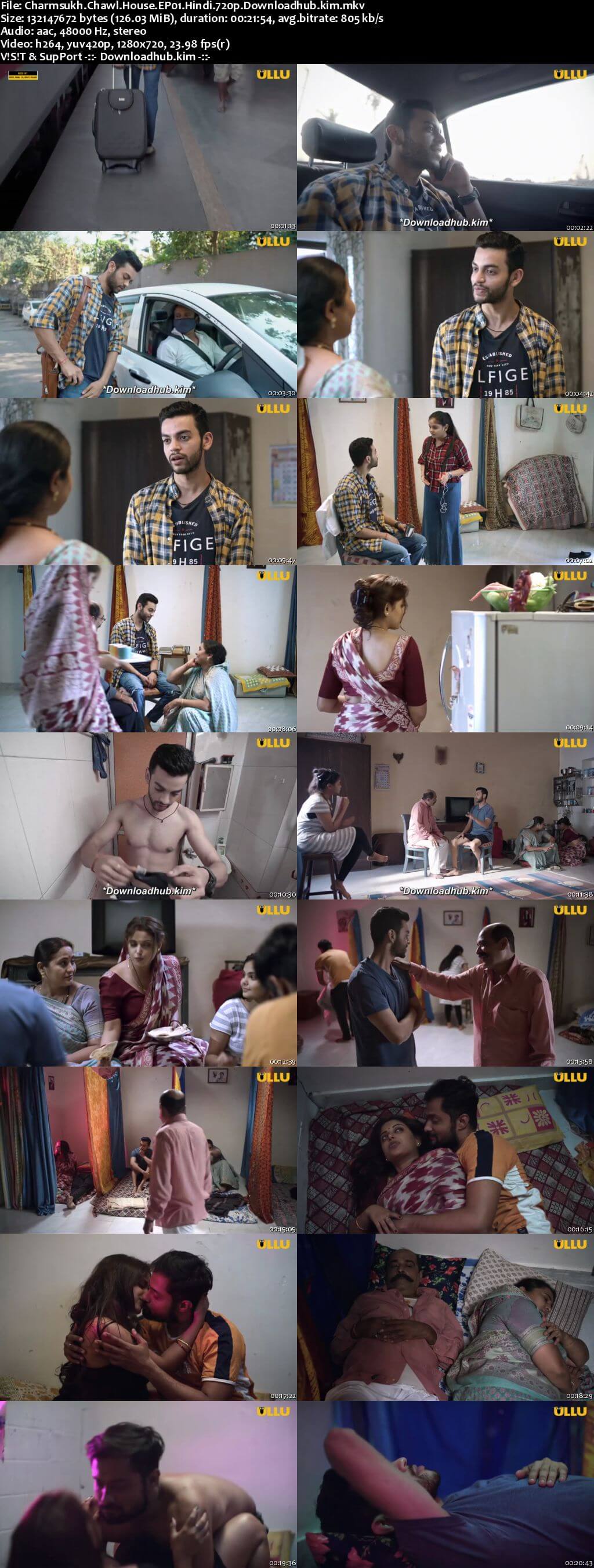 Charmsukh (Chawl House) 2021 Hindi S01 ULLU WEB Series 720p HDRip x264