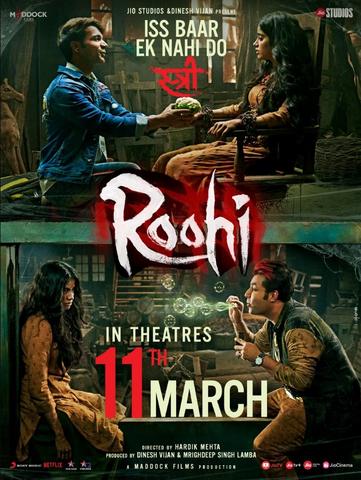 Roohi 2021 Hindi 480p HQ DvDScr x264 400MB