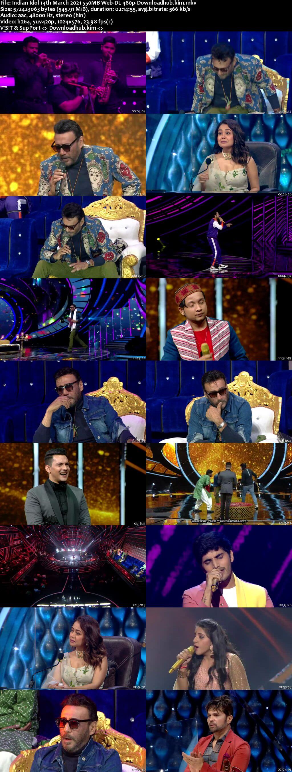 Indian Idol 14 March 2021 Episode 32 Web-DL 480p