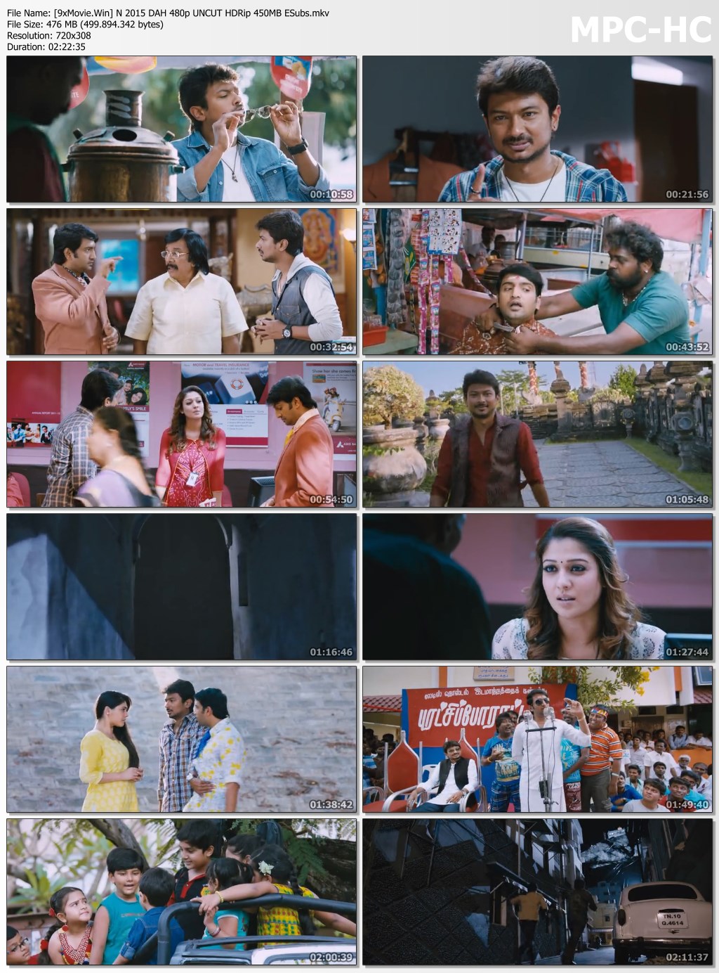 Nannbenda 2015 Dual Audio Hindi 480p UNCUT HDRip x264 450MB ESubs