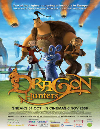 Dragon Hunters 2008 Hindi Dual Audio BRRip Full Movie Download