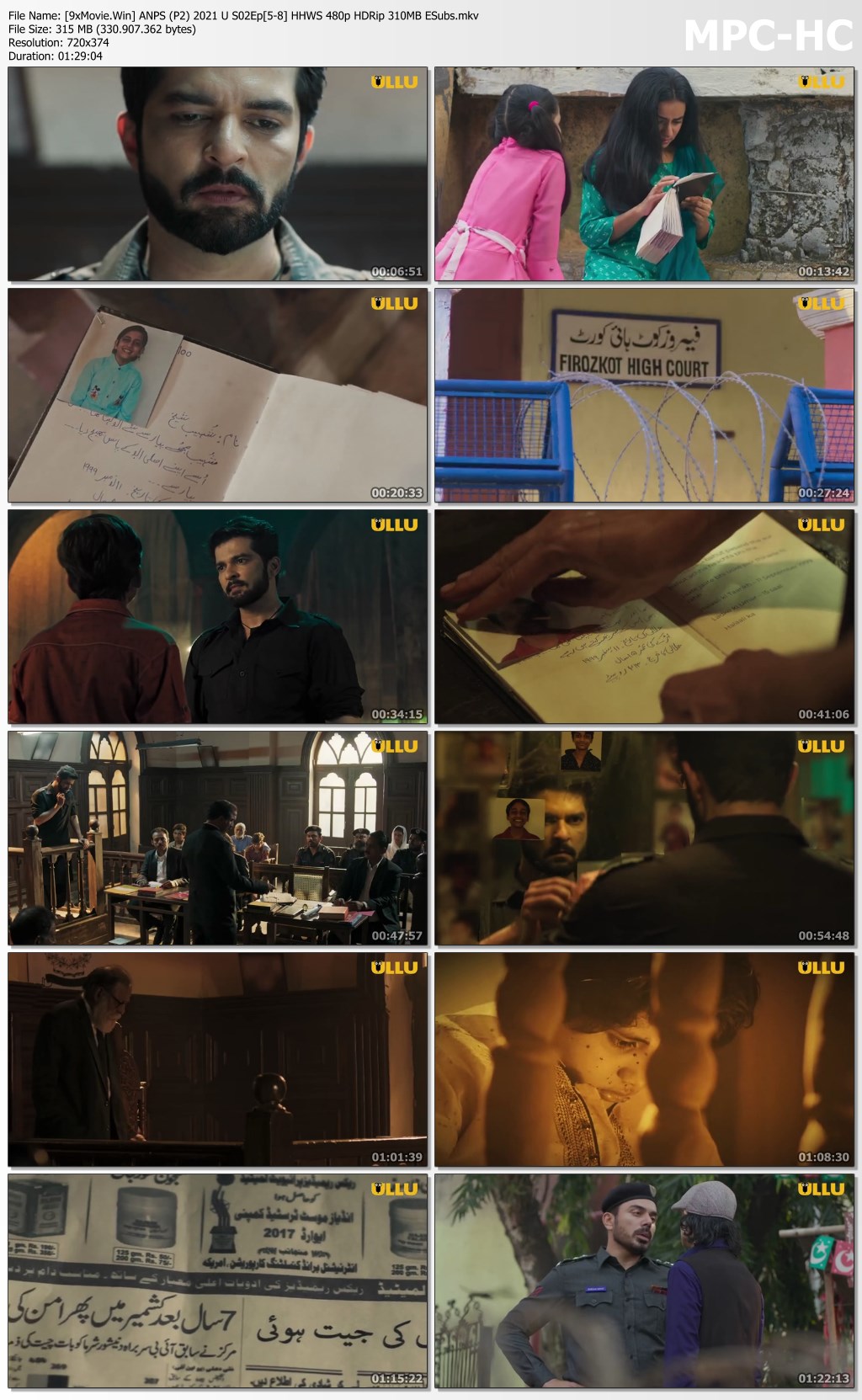 Assi Nabbe Poore Sau (Part 2) 2021 Ullu Hindi Hot Web Series 480p HDRip x264 300MB