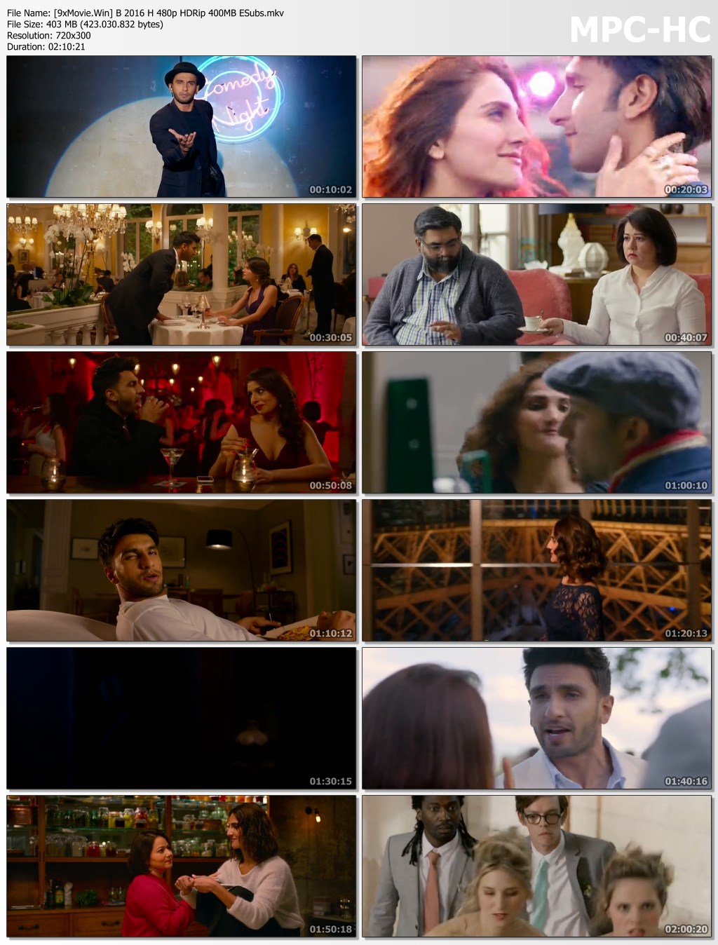 Befikre 2016 Hindi 480p HDRip x264 400MB ESubs