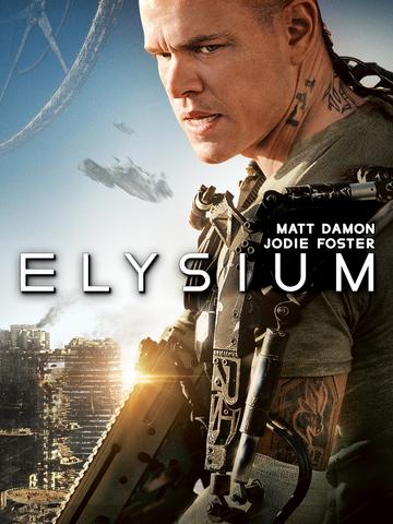 Elysium 2013 Dual Audio ORG Hindi 480p BluRay x264 340MB ESubs