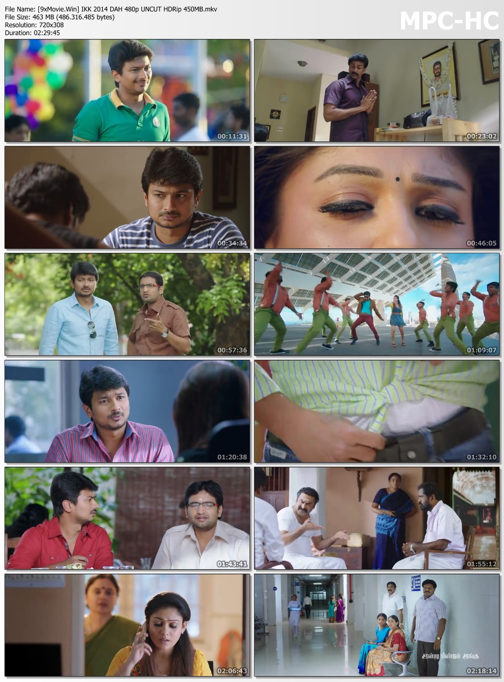 Idhu Kathirvelan Kadhal 2014 Dual Audio Hindi 480p UNCUT HDRip x264 450MB