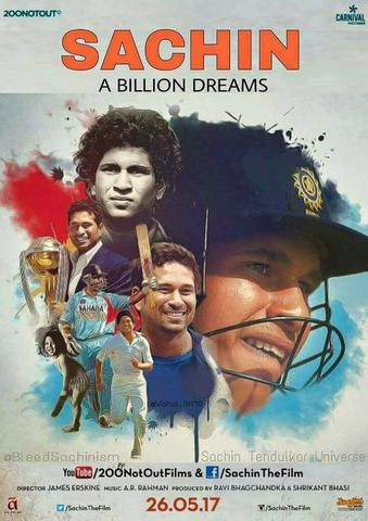 Sachin A Billion Dreams 2017 Hindi 480p HDRip x264 400MB ESubs